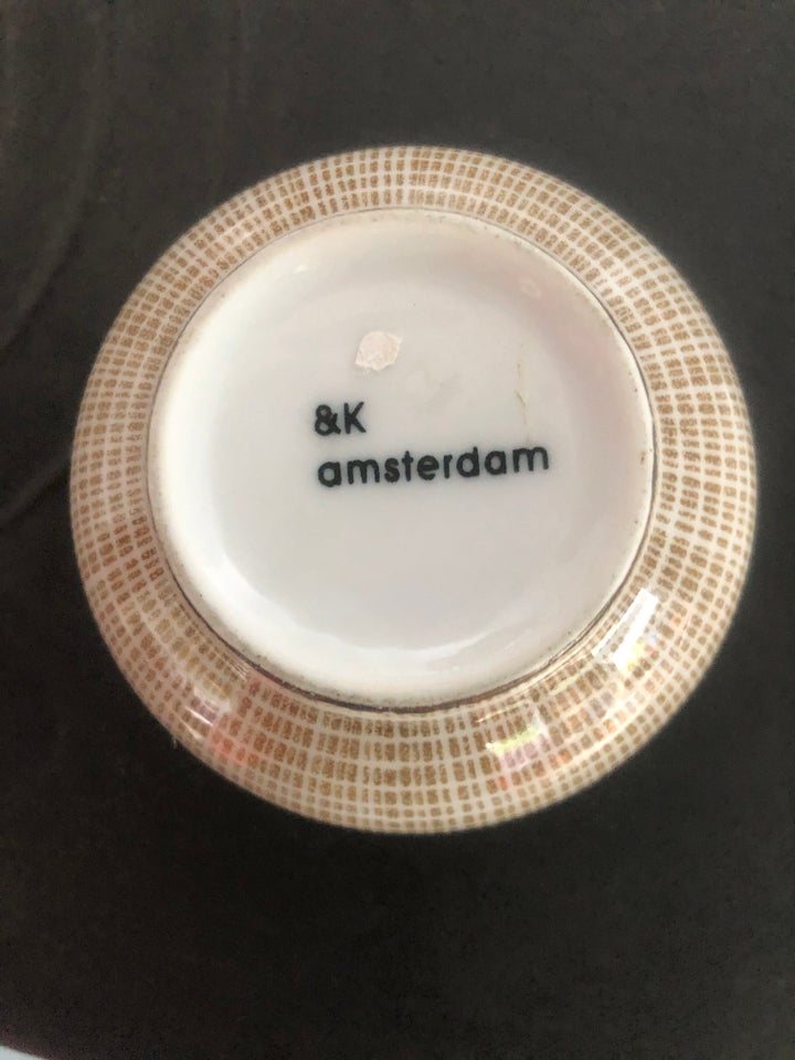 Porcelæn, kop med underkop, 