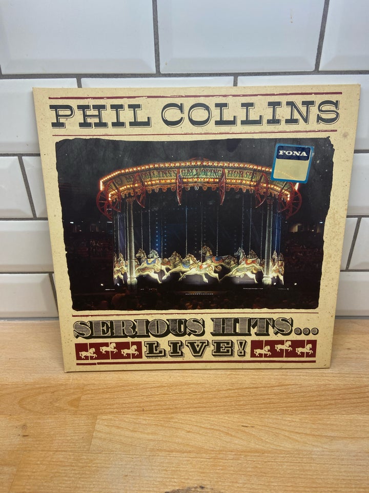 LP Phil Collins Serious Hits Live