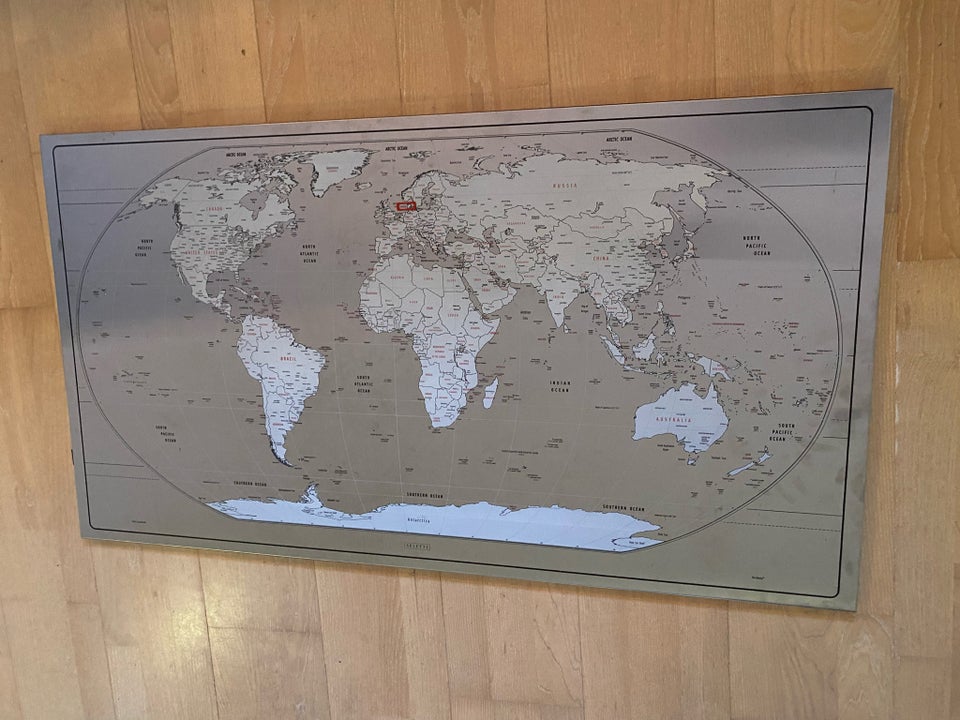 World map, Selektiv