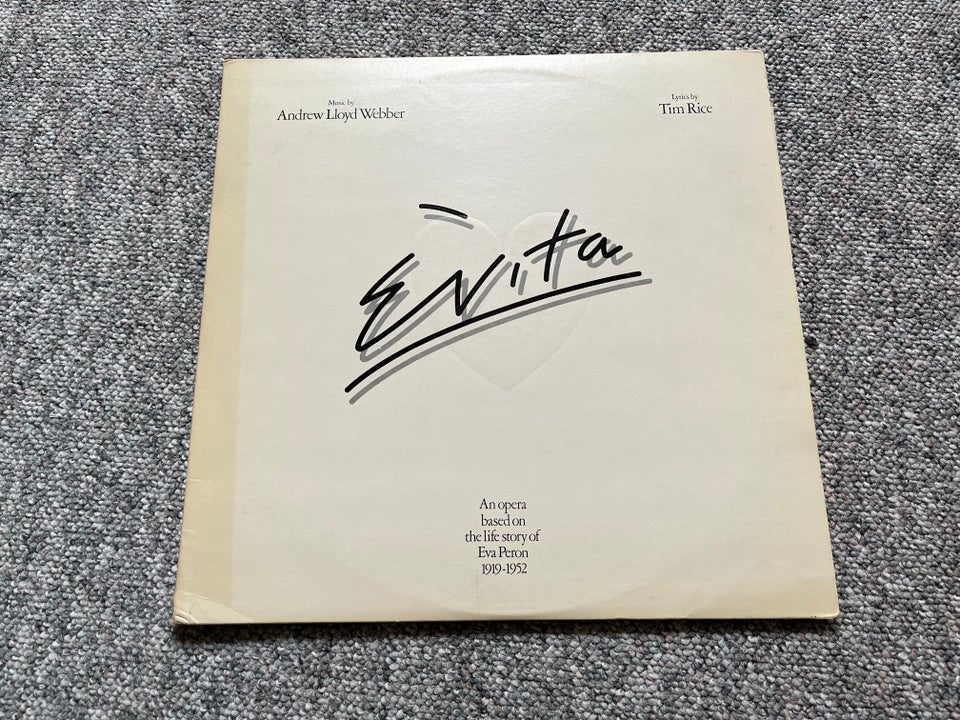 LP, Andrew Lloyd Webber, Evita (2