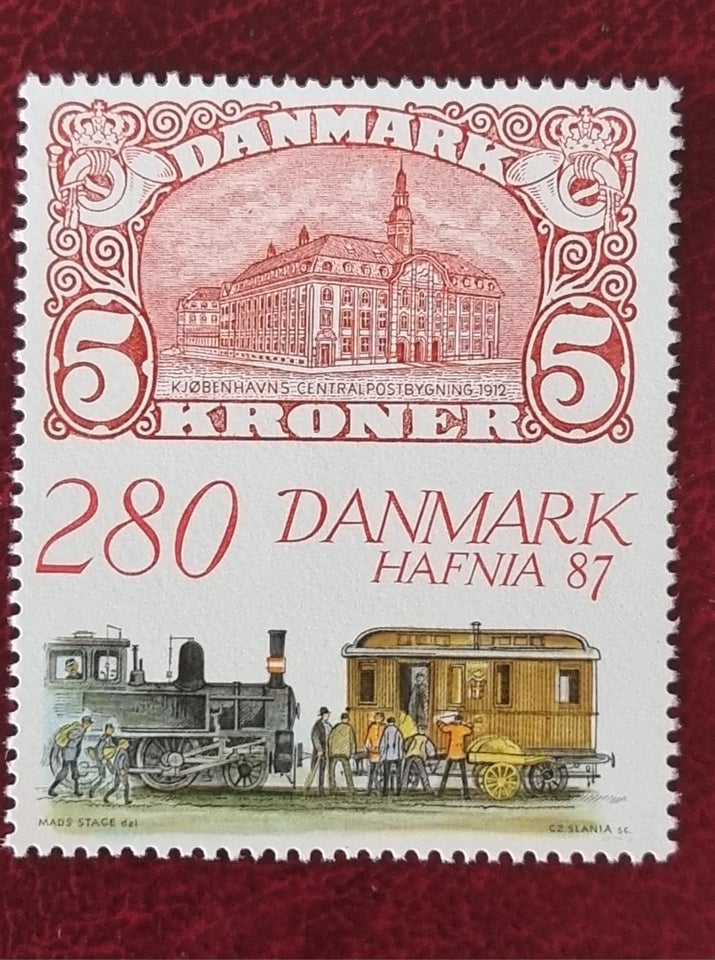 Danmark postfrisk Variant