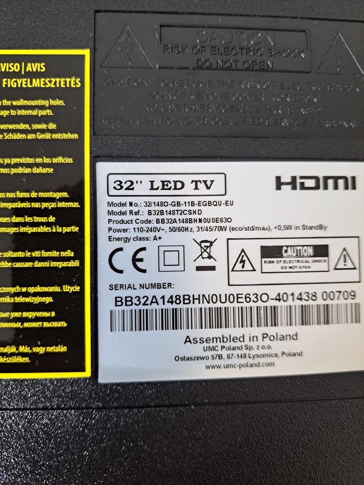 LED, Blaupunkt, 32/1480