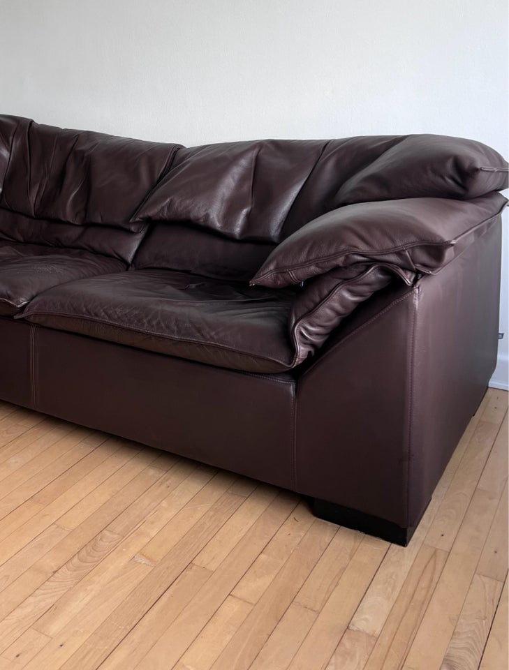 Sofa læder 2 pers