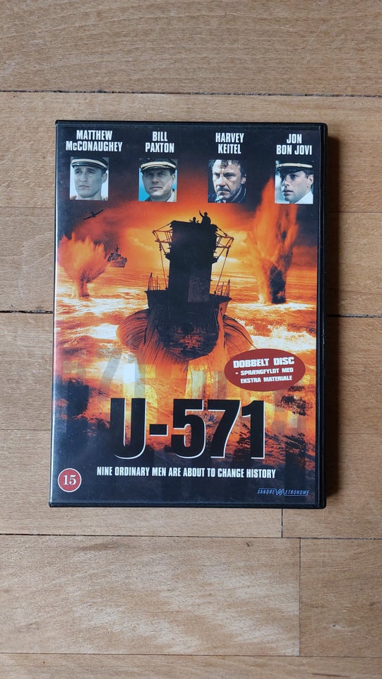 U-571, DVD, action