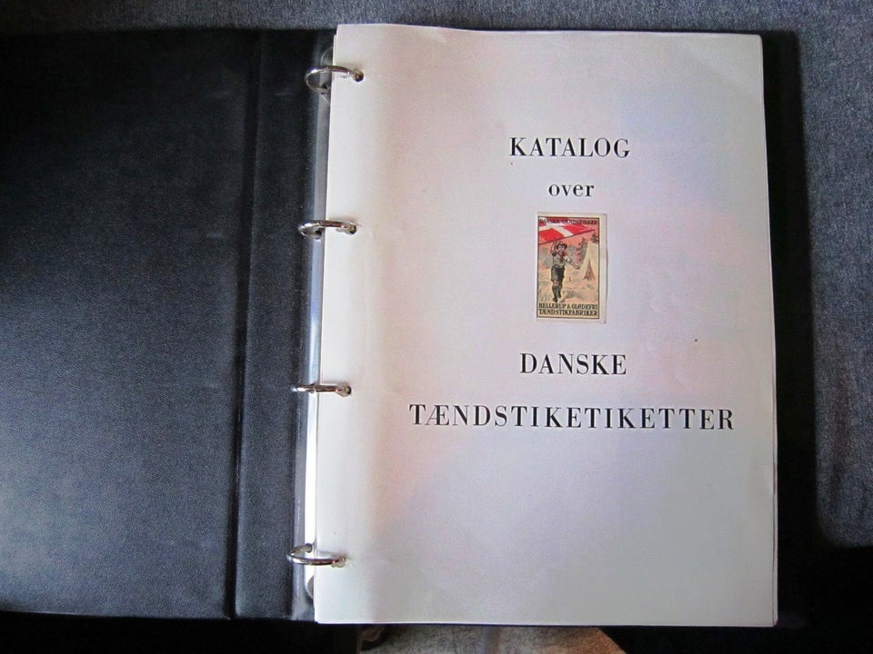 Tændstikæsker, Katalog Danske