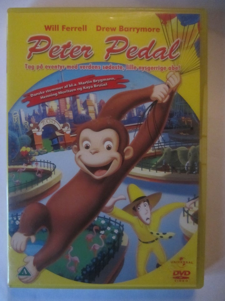 Peter Pedal, DVD, tegnefilm