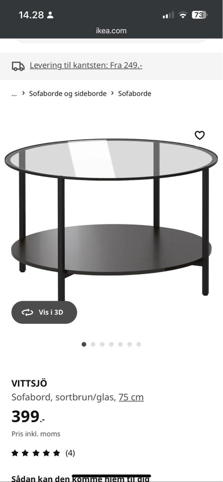 IKEA sofabord, IKEA