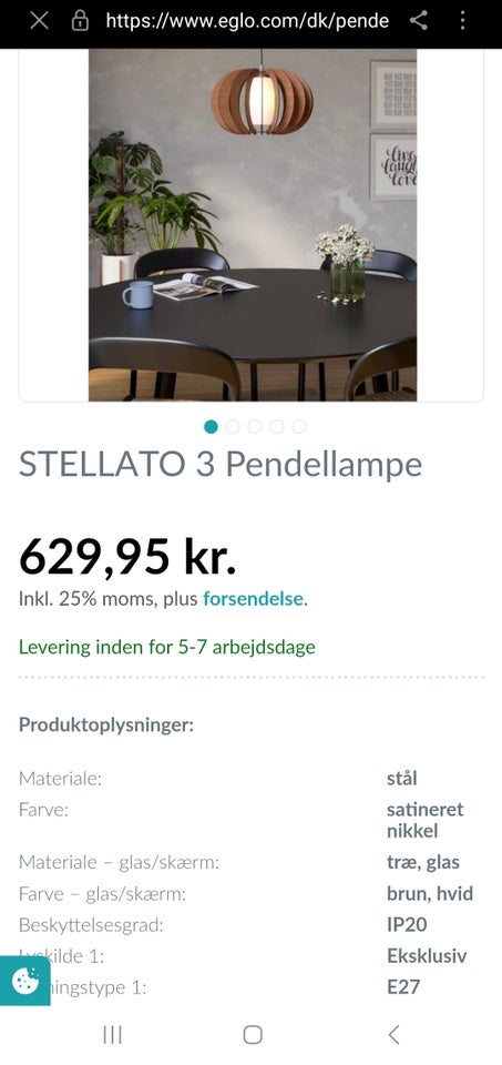 Pendel Stellato Eglo