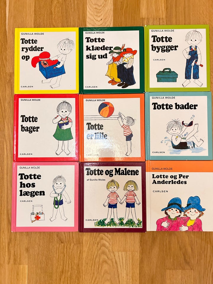 Totte bøger, Gunilla Wolde