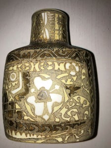 Porcelæn Fajance vase af Niels