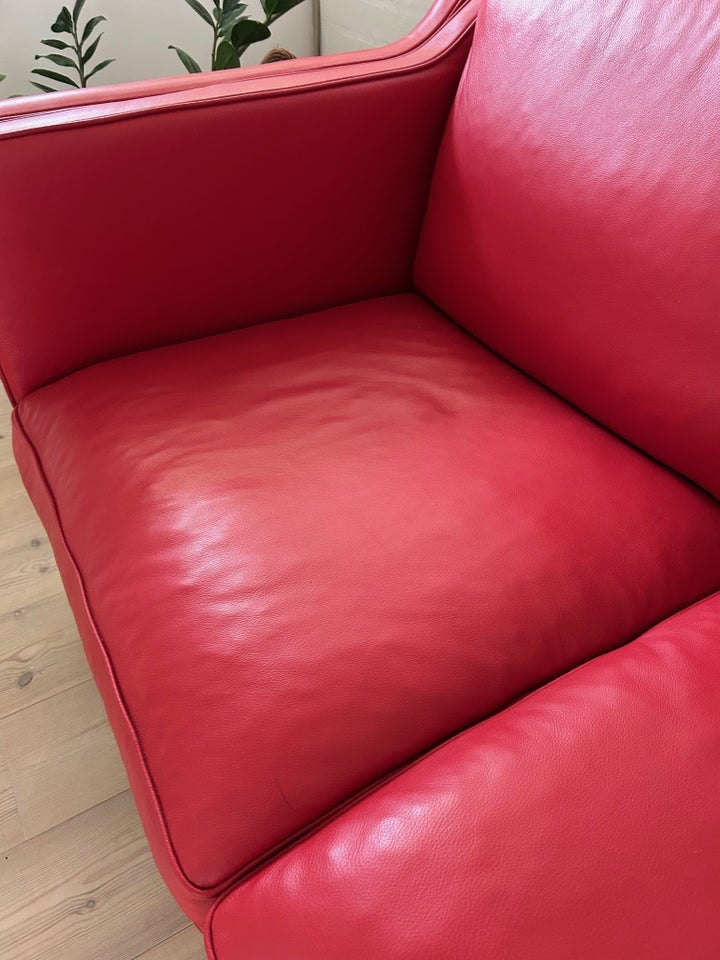 Sofa, læder, 2 pers.