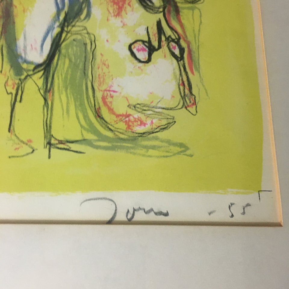 Originalt litografi, Asger Jorn,