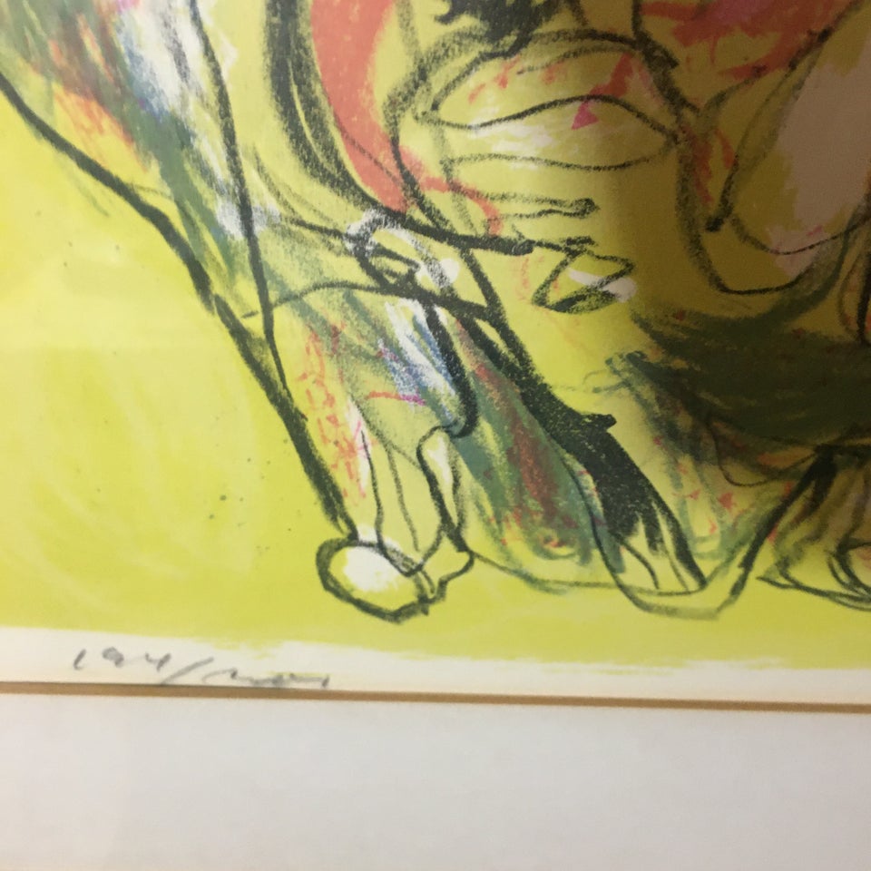 Originalt litografi, Asger Jorn,