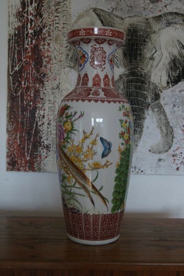 Porcelæn Vase Kinesisk