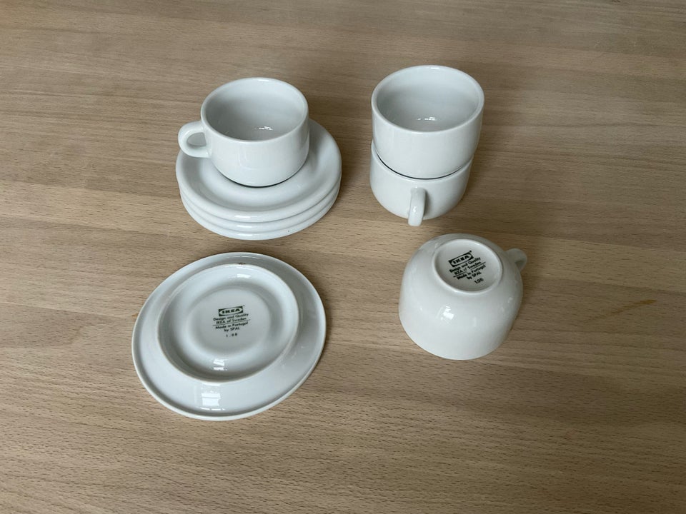 Porcelæn Kaffekopsæt Ikea