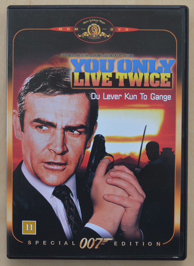 James Bond You Only Live Twice, DVD,