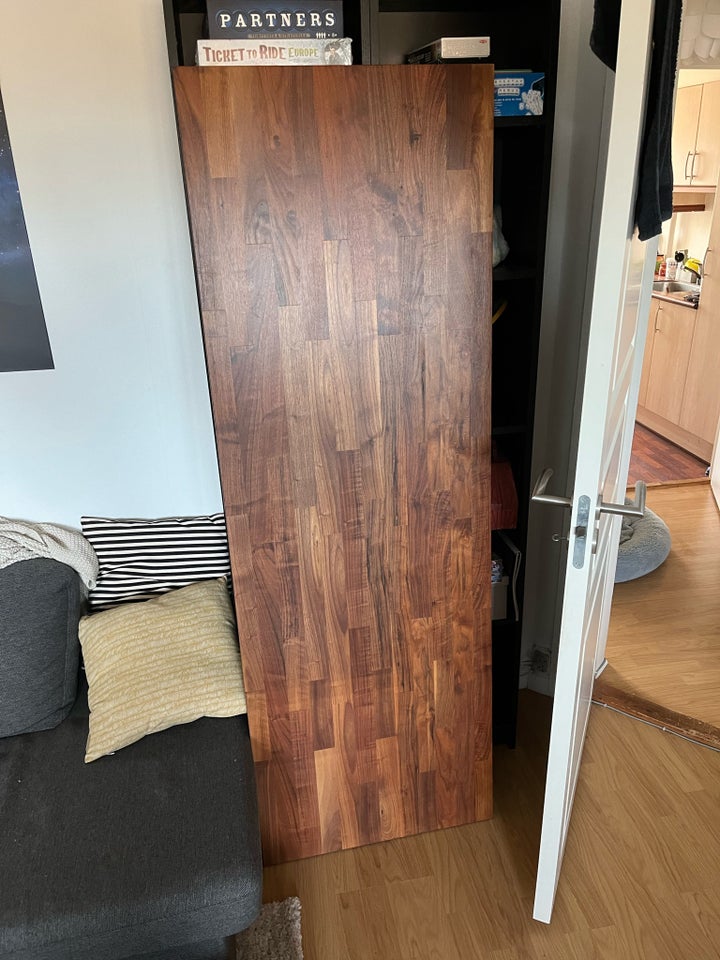 Skrivebord, Ikea Karlby, b: 186 d: