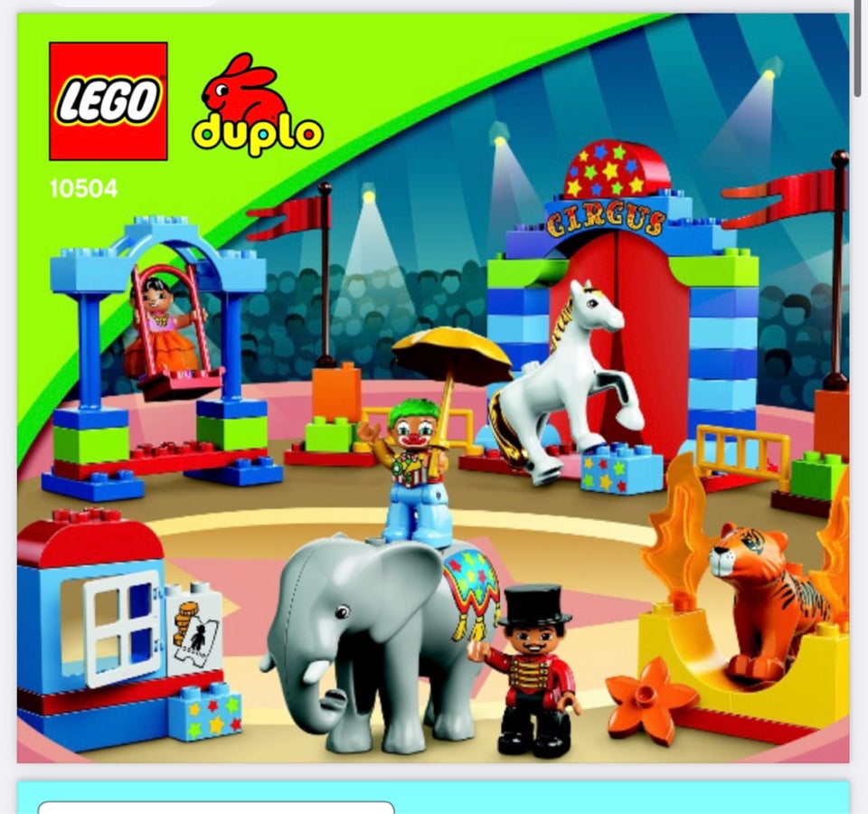 Lego Duplo, Det store cirkus #10504