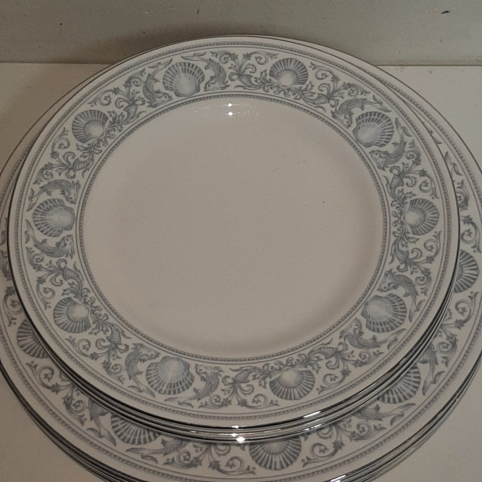 Porcelæn Tallerkener White