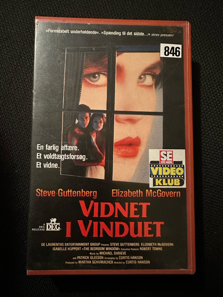 Thriller Vidnet i vinduet