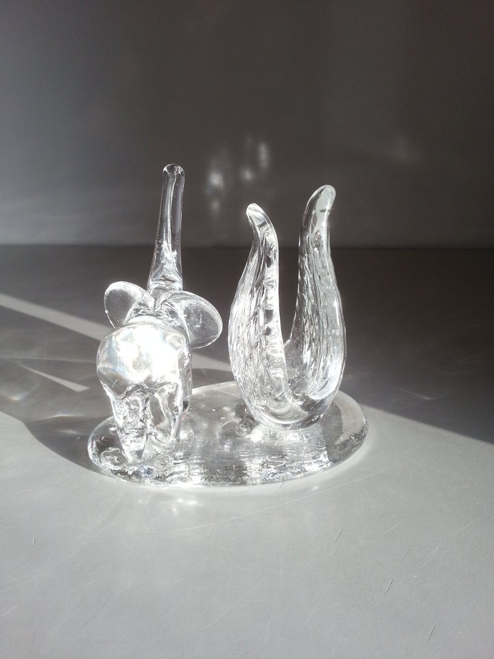 Elefant Skulptur Glaspuster