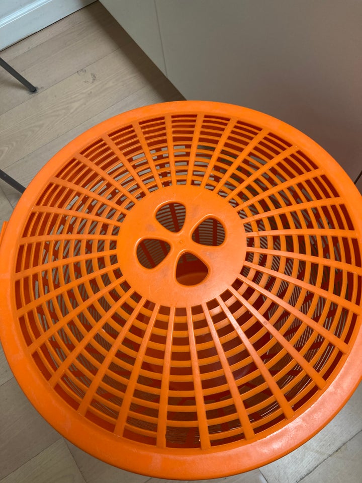 Retro kurv orange plast / retro