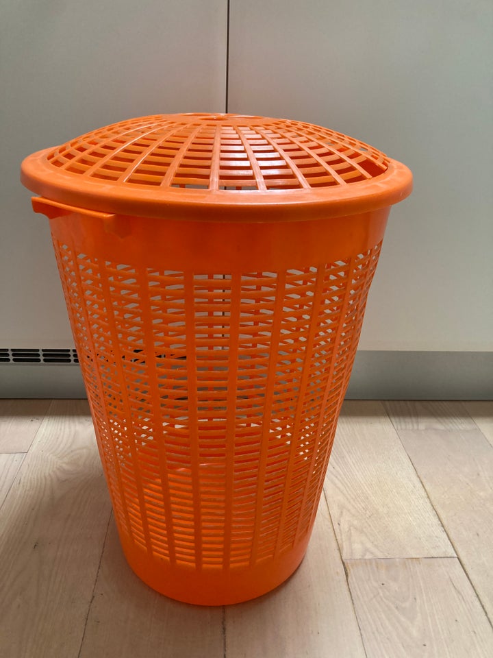 Retro kurv orange plast / retro