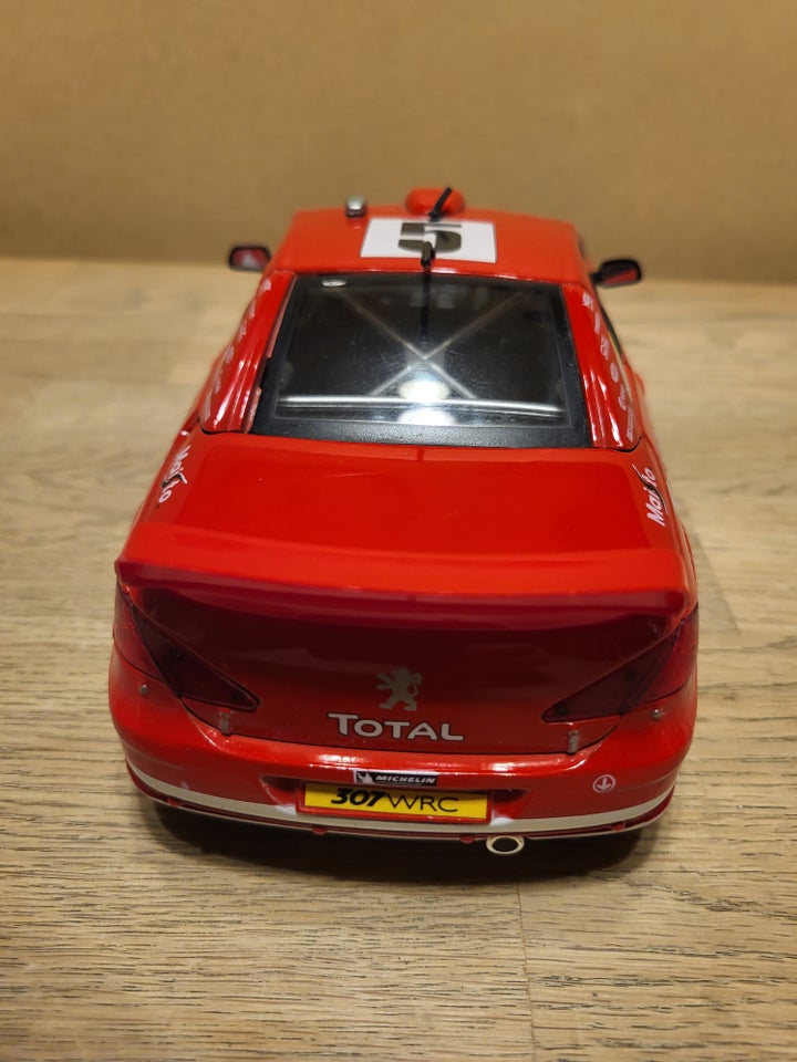 Modelbil, Peugeot 307 WRC, skala