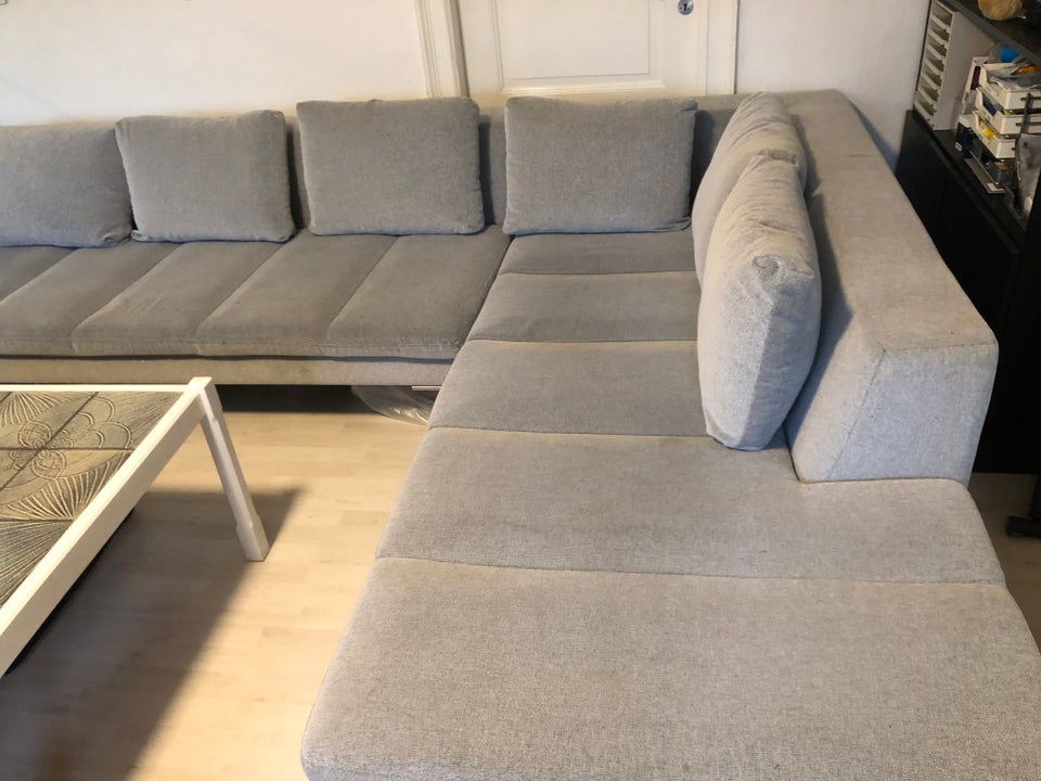 Hjørnesofa microfiber 7 pers