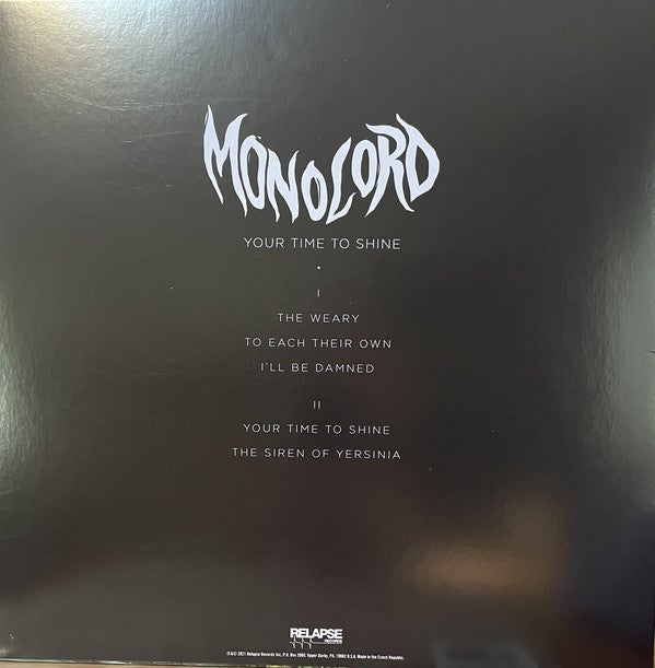 LP Monolord Your Time To Shine