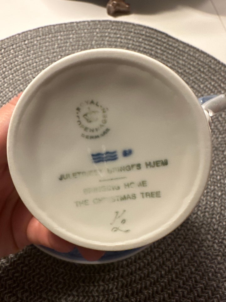 Porcelæn, Kop med underkop , Royal