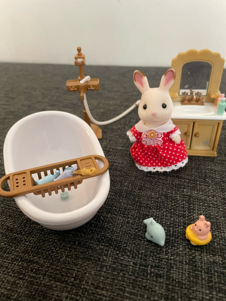 Sylvanian Badeværelse og kanin