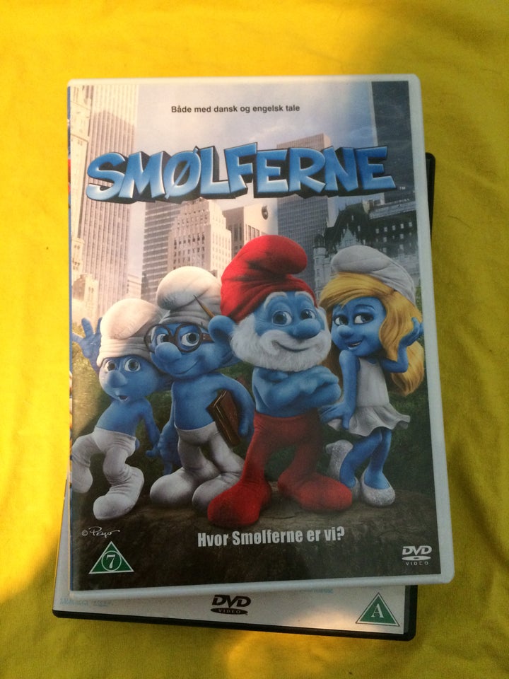 Smølferne, DVD, familiefilm