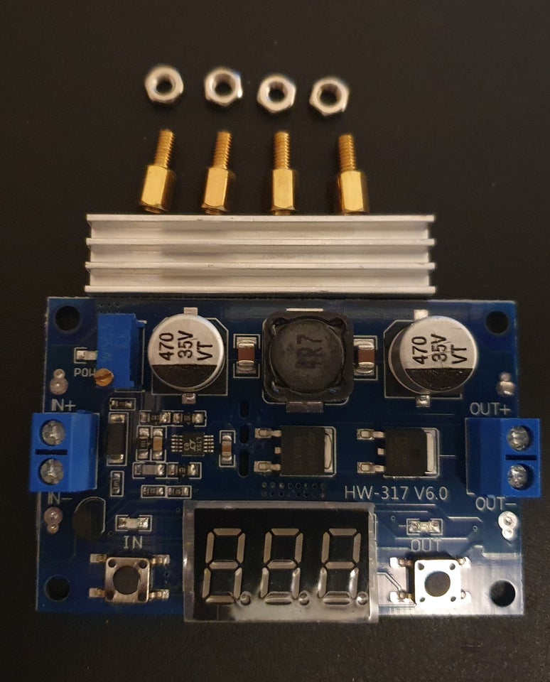 Strømforsyning, LTC1871 9 amp.