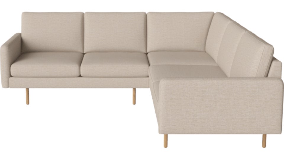 Sofa stof 5 pers