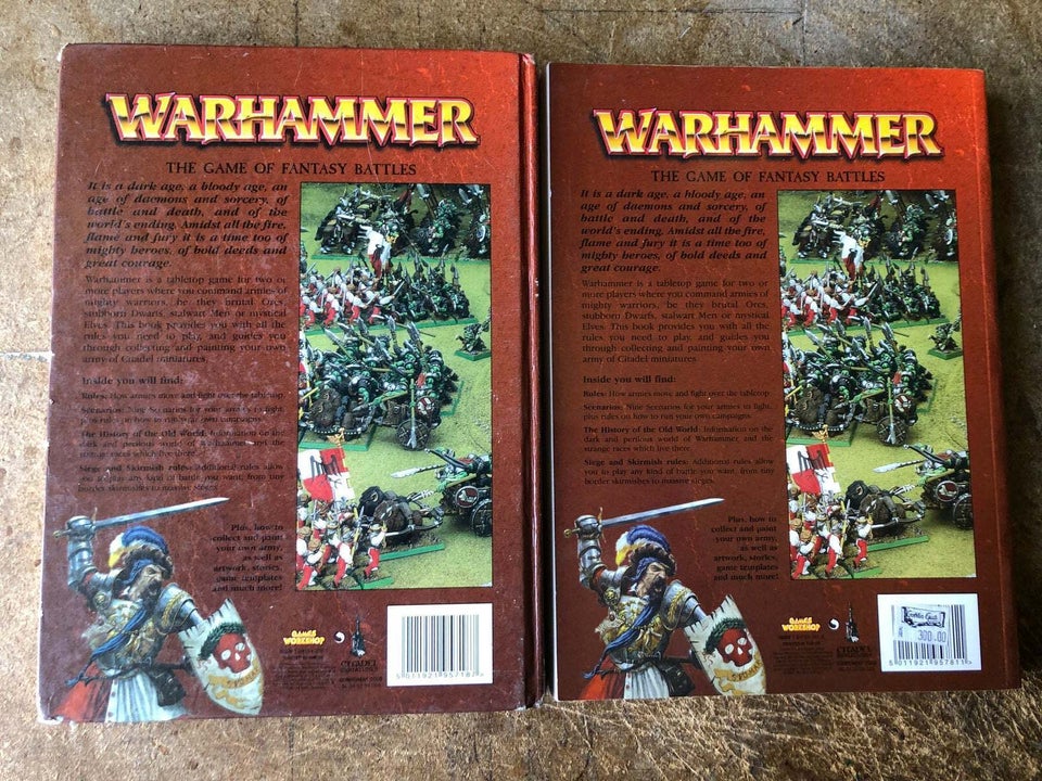 Warhammer, Games Workshop Rule