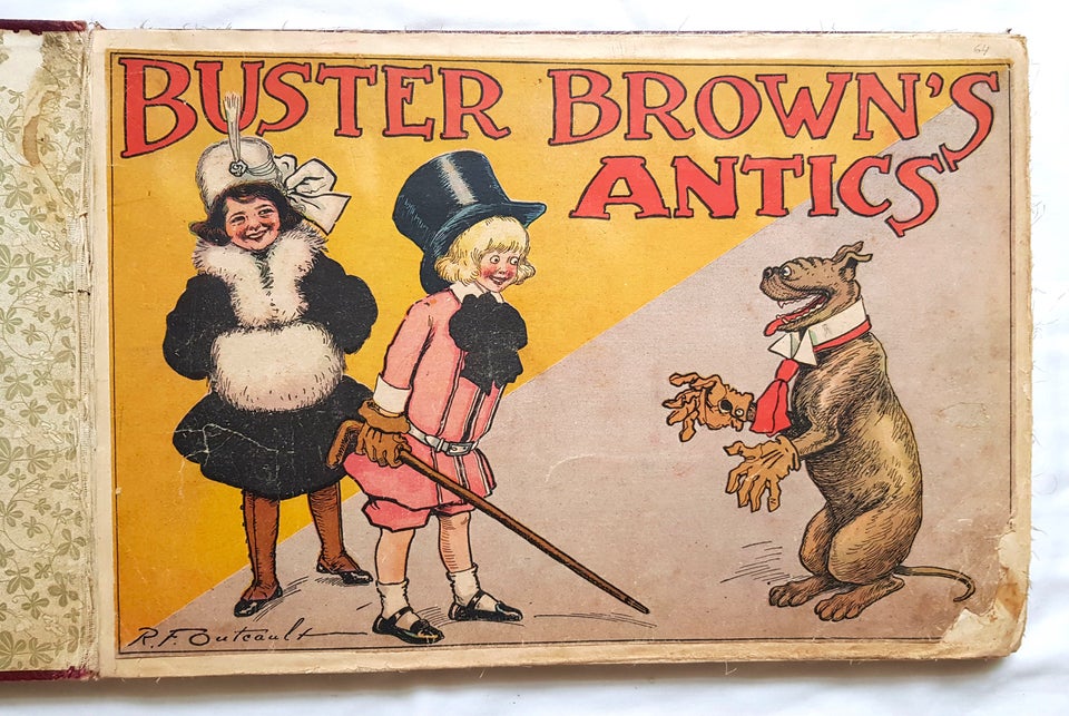 Tegneserier BUSTER BROWN af RF