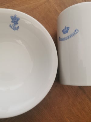 Porcelæn Krus ymerskål Royal