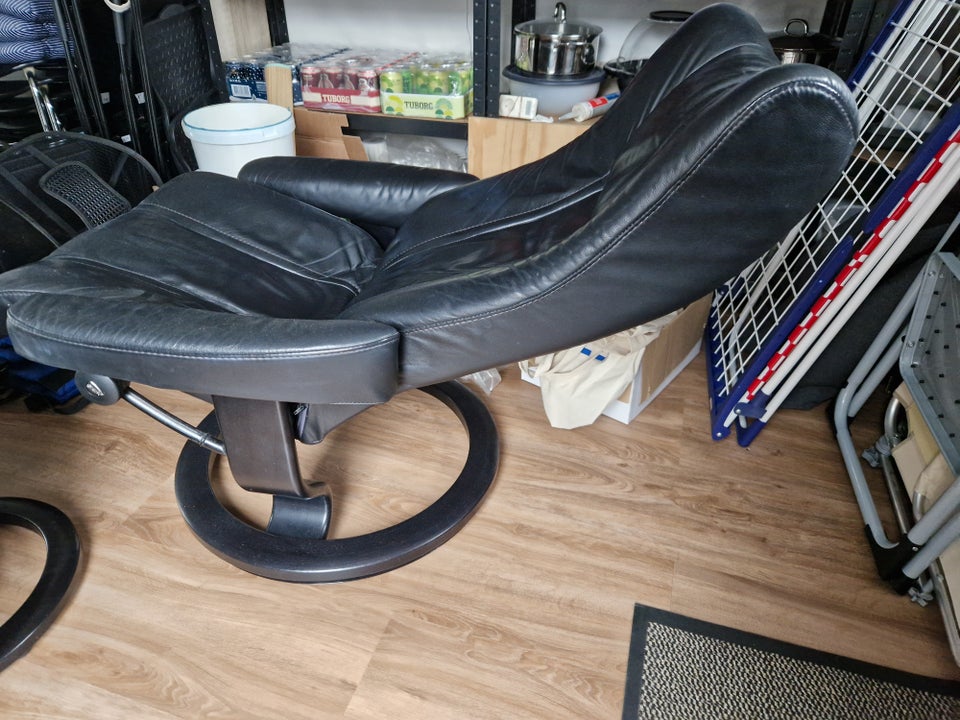 Drejestol læder Stressless Wing