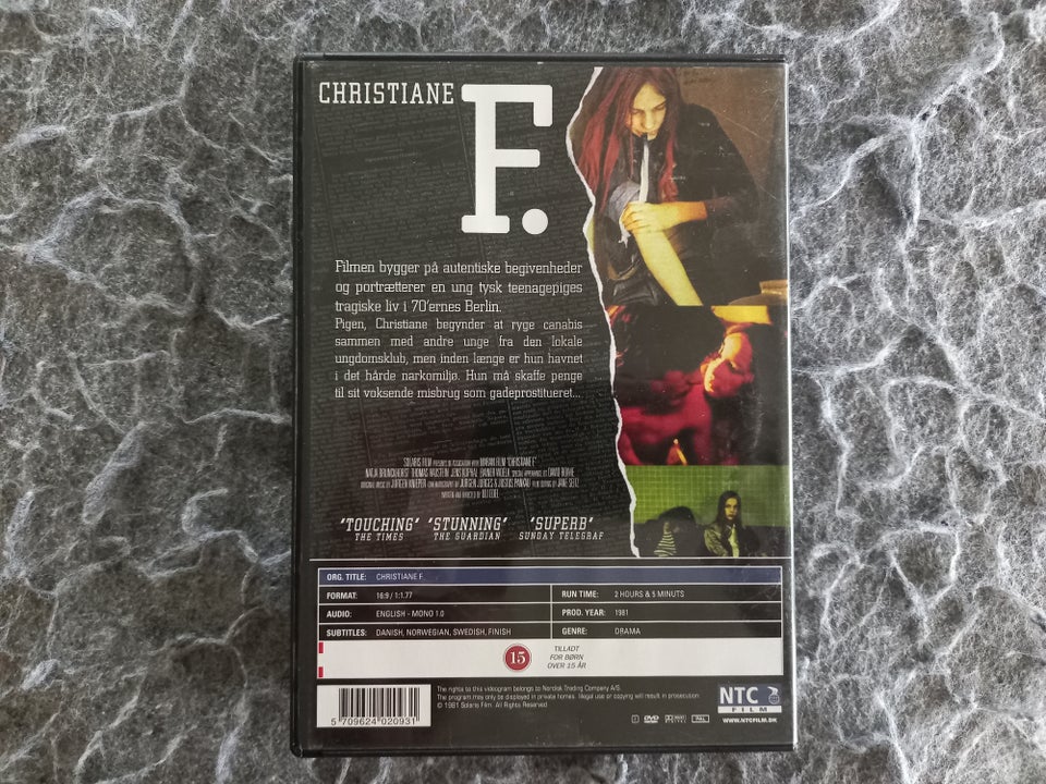 Christiane F. David Bowie , DVD,