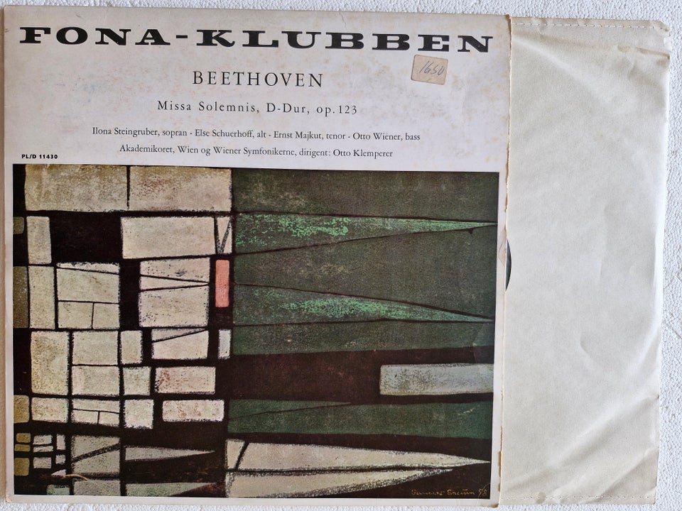 LP, Ludwig van Beethoven, Missa