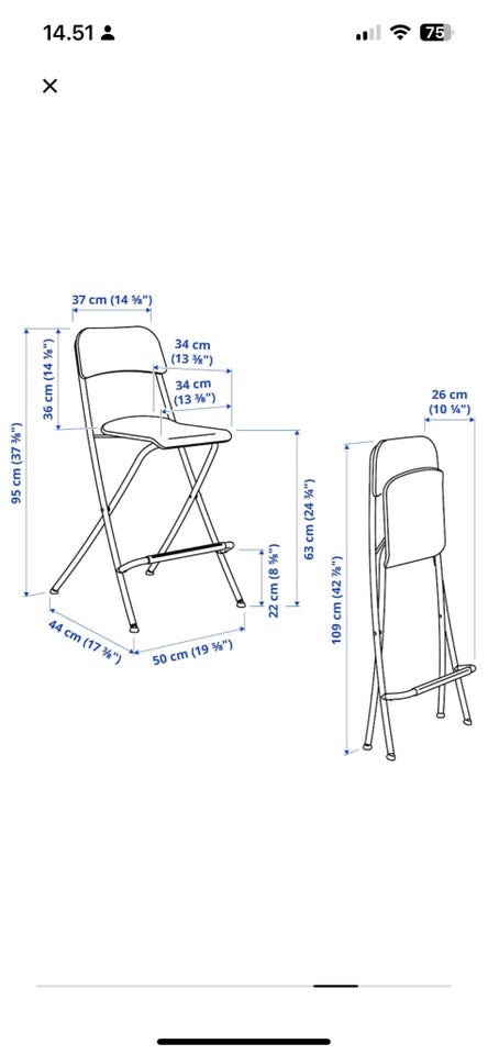 Spisebordsstol, IKEA