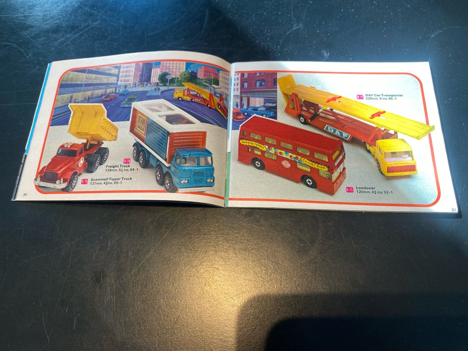 Modelbil, Matchbox katalog 1973