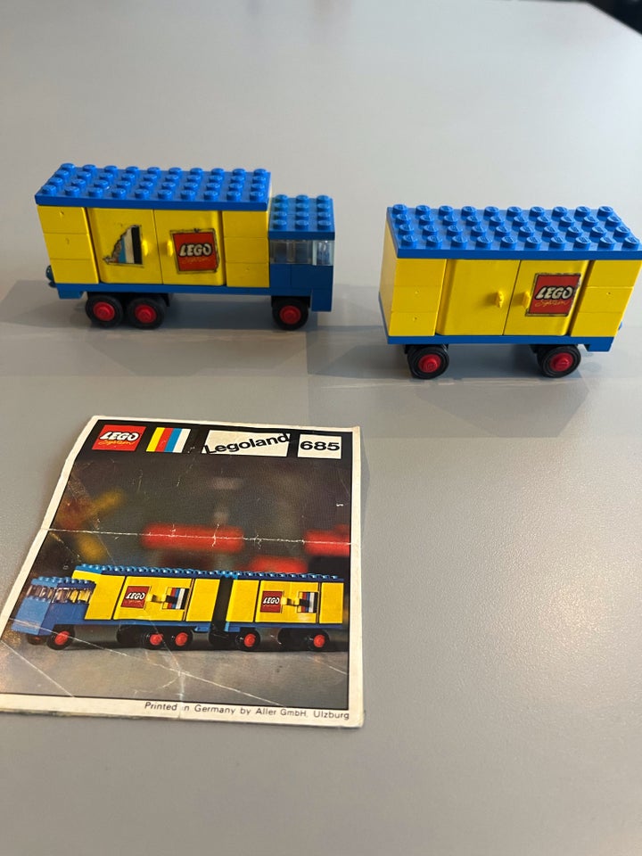 Lego City 685 MED VEJLEDNING