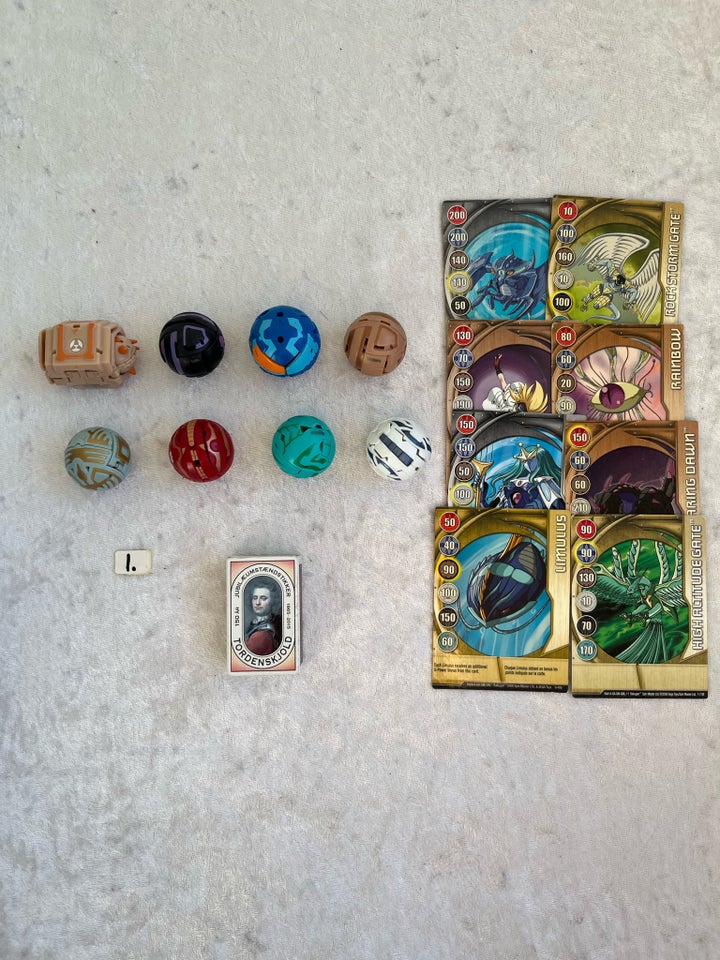 Bakugan, Bakugan figurer incl