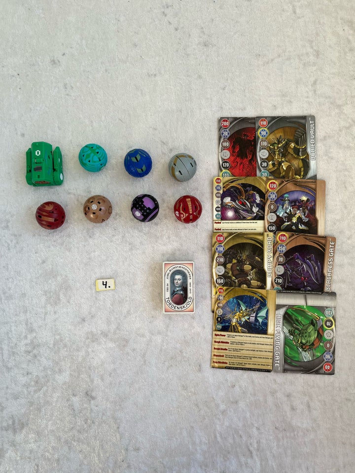 Bakugan, Bakugan figurer incl