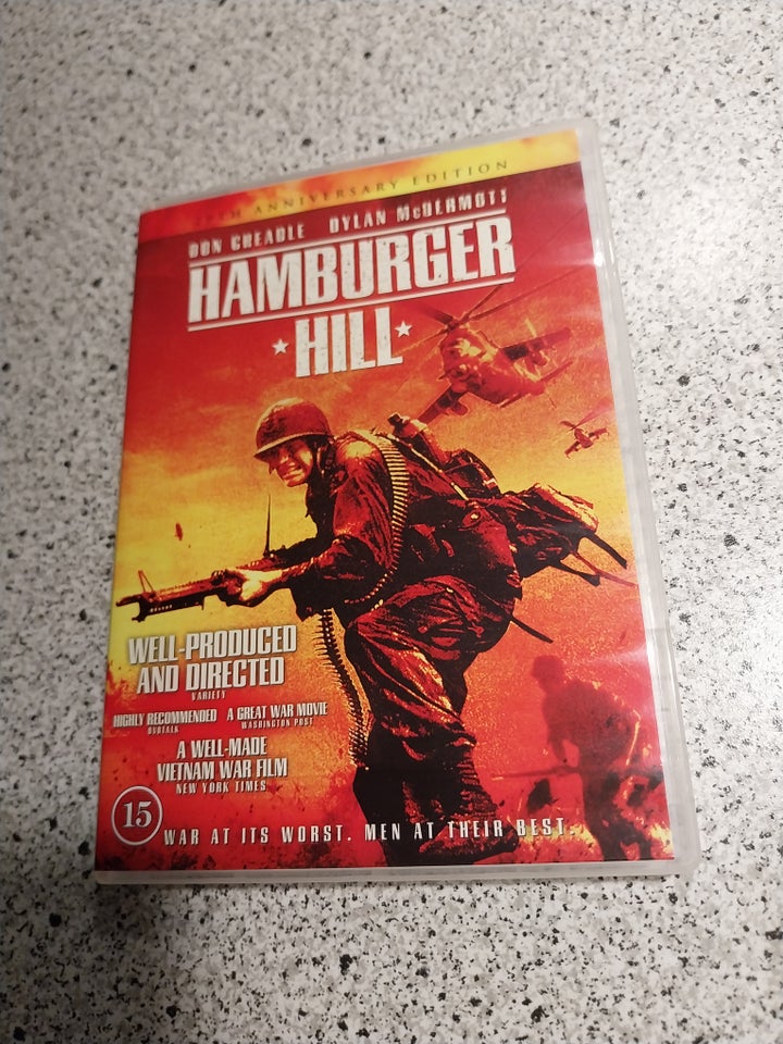 Hamburger Hill, DVD, action