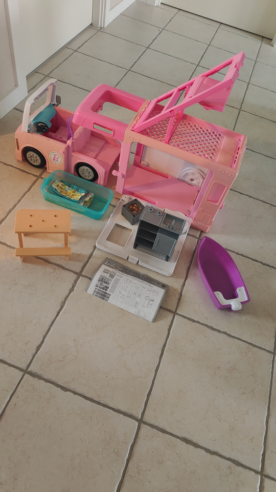 Barbie, Barbie autocamper med