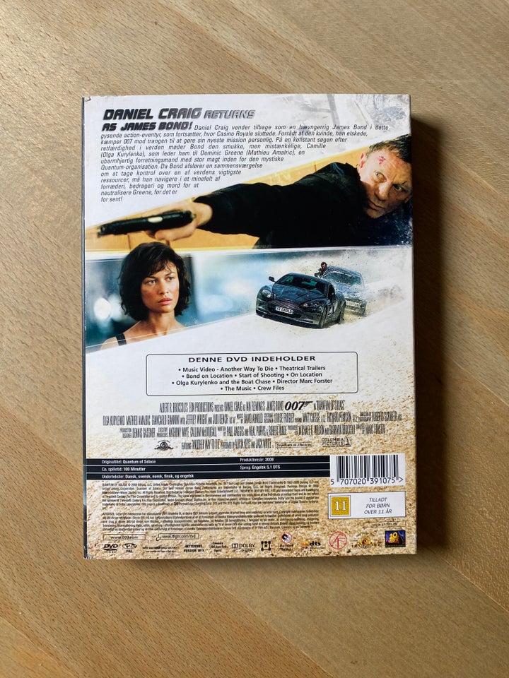 Quantum of Solace (2008), DVD,