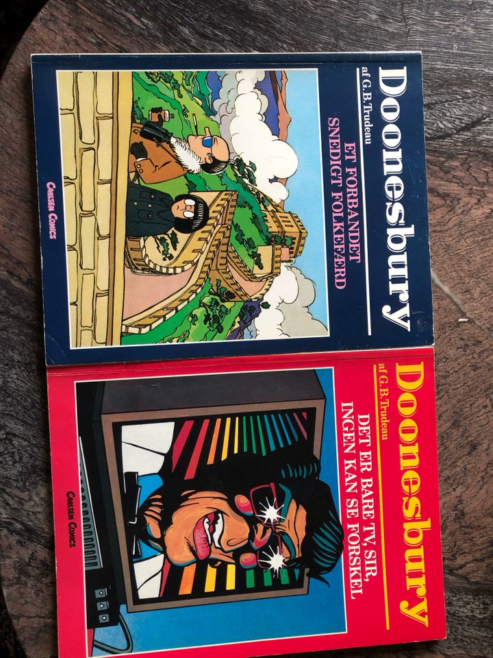 Doonesbury 2 og 9 GB Trudeau